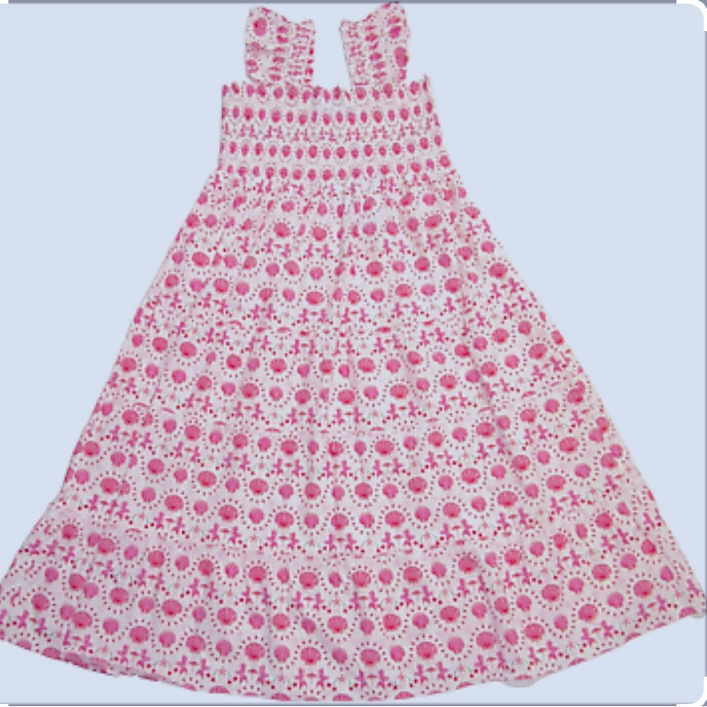 Hill House Kids smocked shell dress size 7/8